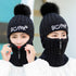 Female Winter Knitted Hats Add Fur Lined Warm Winter Hats For Women With Zipper Keep Face Warmer Balaclava Pompoms Cap Fleece Balaclava Gorgas Bonnet Knitted Hat Windproof Ski Mask Cold Weather Face Mask Motorcycle Balaclava Hood Warmer Winter Sports Cap