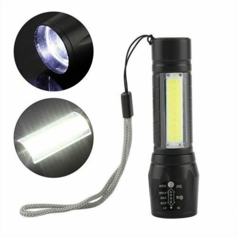 Flashlights Rechargeable USB Portable Super Bright Waterproof Zoomable Portable LED Focus Flashlight Mini Torch Tactical Flash Light Torch Light Camping Hiking - STEVVEX Lamp - 200, Flashlight, Gadget, Headlamp, Headlight, lamp, LED Light, Rechargeable Flashlight, Rechargeable Headlamp, Rechargeable Headlight, Rechargeable Headtorch, Rechargeable Torchlight, Zoomable Headlamp, Zoomable Headlight, Zoomable Torchlight - Stevvex.com