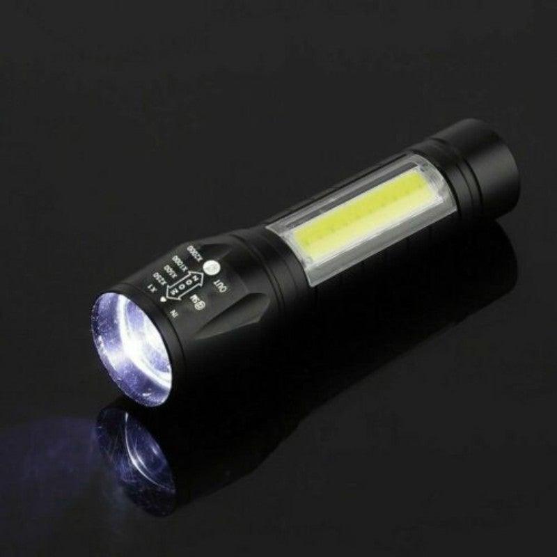 Flashlights Rechargeable USB Portable Super Bright Waterproof Zoomable Portable LED Focus Flashlight Mini Torch Tactical Flash Light Torch Light Camping Hiking - STEVVEX Lamp - 200, Flashlight, Gadget, Headlamp, Headlight, lamp, LED Light, Rechargeable Flashlight, Rechargeable Headlamp, Rechargeable Headlight, Rechargeable Headtorch, Rechargeable Torchlight, Zoomable Headlamp, Zoomable Headlight, Zoomable Torchlight - Stevvex.com