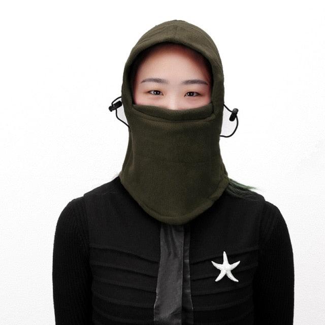 Fleece Plush Balaclava Winter Women Waterproof Mask Snood Scarf Beanie Hat Outdoor Hiking Head Hood Neck Warmer Bonnets Fashion Balaclava Shawl Women Winter Hat Soft Knitted Hooded Neck Collar Cap Beanie Hat Warm Scarf Unisex Bonnet Hooded Scarf Hat