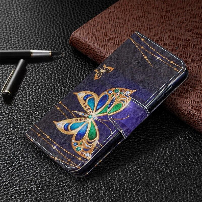 Flip Book Soft PU Leather Shockproof Protective Phone Cover For Xiaomi Redmi Note 11 Pro Magnetic Book Case Redmi Note 11s Note11 Pro Leather Flip Stand Wallet Phone Case Cover