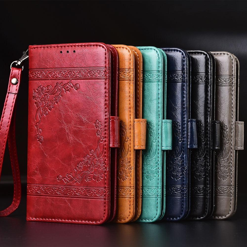 Flip Leather Case for Xiaomi Redmi 10 9 9A 9C 8 8A 7 7A 6A 5 plus Redmi Note 9S 10s 10 Pro max 8 8T 7 6 Pro 5A Wallet Case Premium Pu Flip Leather Case Cover with Credit Slots Pocket Book Folding Case