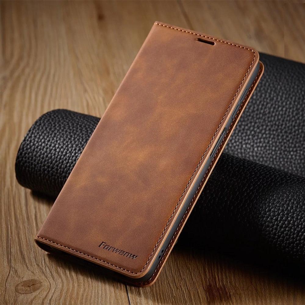 Flip Magnetic Wallet Cover Case Bottom Case with Card Slot Phone Cover Leather Case for Xiaomi Redmi Note 11S 11T 12T 10S 10 9S 8 Pro Flip Cover Poco M4 M3 X4 X3 Pro NFC 5G M5s F3 Redmi 9A 9C 9T 10C