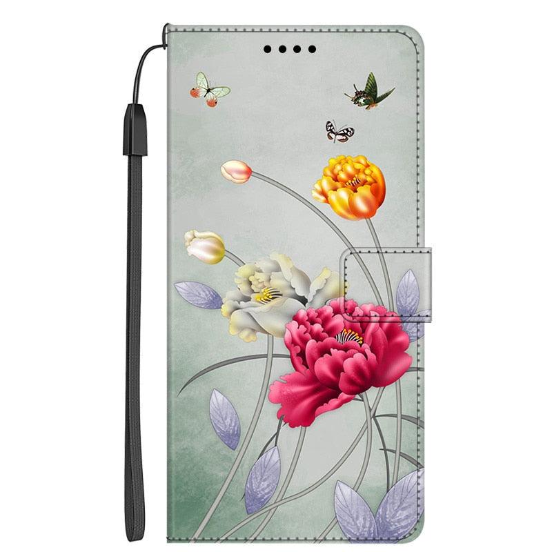 Flip Phone Cover For Xiaomi Redmi Note 11 Pro 5G Case Note11S Wallet Leather Case for Redmi Note 11s 2022 / Note11 Book  Luxury PU Leather Wallet Case Flip Folio Cover