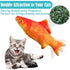 Floppy Fish Cat Toy Moving Fish Toy for Cats Interactive Flopping Cat Kicker Fish Toy Dancing Wiggle Fish Catnip Toys Fun Toy for Cat Exercise - STEVVEX Pet - 126, animal toys, cat accessories, cat fun tools, cat playing tools, cat playing toy, cat tools, cat toy, cats tools, funny playing cats toys, kiten playing gadgets, kiten playing toys, kitten accessories, kitten soft toys, kitten toys, playing cat toy, playing toy, playing toys for cats - Stevvex.com