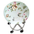 Floral Printed Round Chair Cover Bar Stool Elastic Seat Cover Home Chair Slipcover Anti-dirty Case Removable Chair Protector Stretch Round Bar Stool Covers Washable Stool Cushion Slipcover Elastic Bar Chair Covers