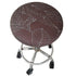 Floral Printed Round Chair Cover Bar Stool Elastic Seat Cover Home Chair Slipcover Anti-dirty Case Removable Chair Protector Stretch Round Bar Stool Covers Washable Stool Cushion Slipcover Elastic Bar Chair Covers