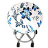 Floral Printed Round Chair Cover Bar Stool Elastic Seat Cover Home Chair Slipcover Anti-dirty Case Removable Chair Protector Stretch Round Bar Stool Covers Washable Stool Cushion Slipcover Elastic Bar Chair Covers