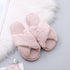 Fluffy Slippers Women Cozy Faux Fur Cross Indoor Floor Slides Flat Soft Furry Shoes Fluffy Furry Fur Slippers Flip Flop Open Toe Cozy House Memory Foam Sandals Slides Soft Flat Comfy Slippers