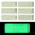 Fluorescent Keyboard Stickers Different Optional Language Luminous Waterproof Keyboard Protective Film Gaming Laptop Keyboard Skin Protector For Gaming Lovers