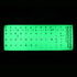 Fluorescent Keyboard Stickers Different Optional Language Luminous Waterproof Keyboard Protective Film Gaming Laptop Keyboard Skin Protector For Gaming Lovers