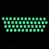 Fluorescent Keyboard Stickers Different Optional Language Luminous Waterproof Keyboard Protective Film Gaming Laptop Keyboard Skin Protector For Gaming Lovers