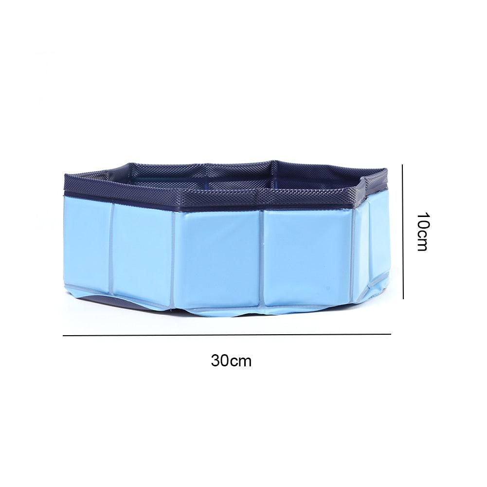 Foldable Dog Swimming Pool Pet Bath Swimming Tub Bathtub Outdoor  Pet Swimming Pool Collapsible Bathing Pool for Dogs Cats Kids PVC Collapsible Pool for Small Dogs Cats