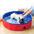 Foldable Pet Dog Cat Swimming Pool PVC Bathing Washing Dog Tub Bed Large Small Dog Swimming House Bed Summer Pool Portable Bathtubs PVC Non-Slip Foldable For small and Medium Dog