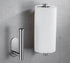 Free Kitchen Roll Paper Accessory Wall Mount Toilet Paper Holder Stainless Steel Bathroom Tissue Towel Accessories Rack Holders Toilet Paper Holder No Drilling Toilet Roll Holder Stand for Home Bathroom Washroom Kitchen