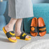 Fruit Home Women Slippers Banana Summer Indoor Flats Orange Bathroom Slides Non Slip Fruit Slippers Soft Slide Sandals Non-Slip Bath Shower Slippers