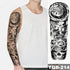 Full Arm Temporary Tattoos 8 Sheets and Half Arm Shoulder Waterproof Tattoos Elegant Large Lion Sleeve Sticker Tattoo Waterproof Temporary Big Wolf Tatoos For Men and Women - STEVVEX Beauty - 103, 3D Tattoo, Animal Tattoo, Arm Tattoo, Back Tattoo, Beauty, Big Tattoo, Black Tattoos, Body Tattoo, Extra Large Tattoo, Lion Tattoo, Men Tattoo, Mens Tattoo, Modern Tatoos, Tattoo, Tiger Tattoo, Waterproof Tattoo, Wolf Tattoo, Women Tattoo, Womens Tattoo - Stevvex.com