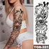 Full Arm Temporary Tattoos 8 Sheets and Half Arm Shoulder Waterproof Tattoos Elegant Large Lion Sleeve Sticker Tattoo Waterproof Temporary Big Wolf Tatoos For Men and Women - STEVVEX Beauty - 103, 3D Tattoo, Animal Tattoo, Arm Tattoo, Back Tattoo, Beauty, Big Tattoo, Black Tattoos, Body Tattoo, Extra Large Tattoo, Lion Tattoo, Men Tattoo, Mens Tattoo, Modern Tatoos, Tattoo, Tiger Tattoo, Waterproof Tattoo, Wolf Tattoo, Women Tattoo, Womens Tattoo - Stevvex.com