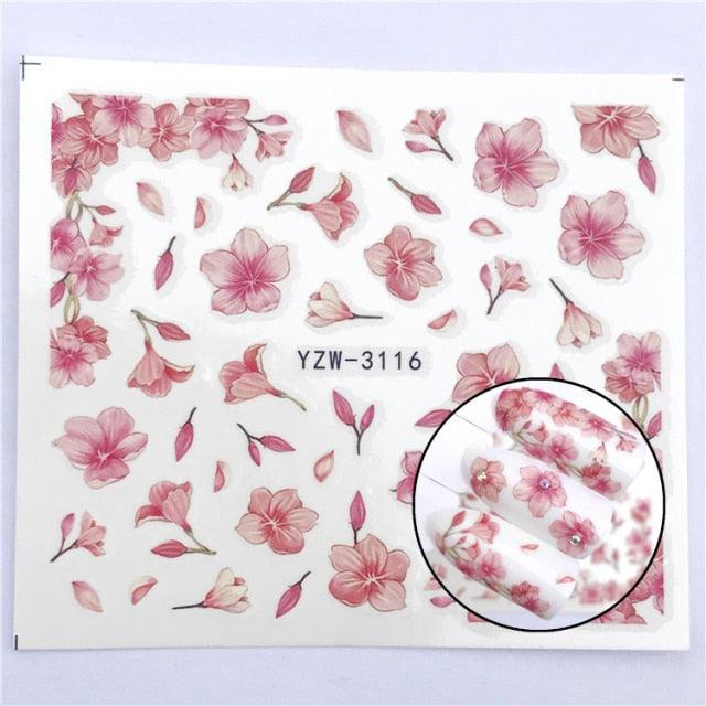 Full Beauty 1pc Black Flower Vine Nail Water Sticker Leaf Lace Design Slider Nail Art Decal Beauty Foils Decoration Nail Decals for Women Nail Art Stickers Water Transfer Decals Design Nail Art Supplies Manicure Acrylic Nail Foil Stencils Decorations