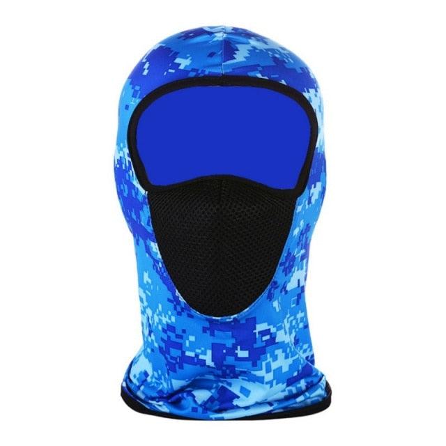 Full Face Cover hat Balaclava Hat Army Tactical CS Winter Ski Cycling Hat Sun protection Scarf Warm Face Masks Motorbike Biker Racing Breather Mask Tactical Airsoft Cap Scarf Mask Ski Hat Spring Summer For Men Women