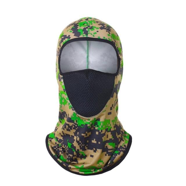 Full Face Cover hat Balaclava Hat Army Tactical CS Winter Ski Cycling Hat Sun protection Scarf Warm Face Masks Motorbike Biker Racing Breather Mask Tactical Airsoft Cap Scarf Mask Ski Hat Spring Summer For Men Women