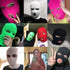 Full Face Cover Mask Three 3 Hole Balaclava Knit Hat Army Tactical CS Winter Ski Cycling Mask Beanie Hat Scarf Warm Face Masks Knit Hat Full Face Cover Balaclava Hats Funny Party Embroidery Beanies Caps Hole Knitted Full Face Cover