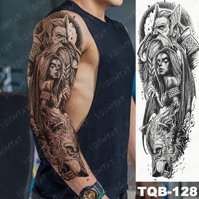 Full Women Man Realistic Waterproof Temporary Tattoo Tiger Stickers Luxury Big Design For Arm Thigh - STEVVEX Beauty - 103, 3D Tattoo, Animal Tattoo, Arm Tattoo, Beauty, Big Tattoo, Black Tattoos, Body Tattoo, Colorful Tattoo, Extra Large Tattoo, Fashion Tattoo, Girls Tattoo, Large Black Tattoo, Large Tattoo, Leg Tattoo, Lion Tattoo, Luxury Tattoo, Men Tattoo, Mens Tattoo, Stylish Tattoo, Tattoo, Waterproof Tattoo, Women Tattoo, Womens Tattoo - Stevvex.com