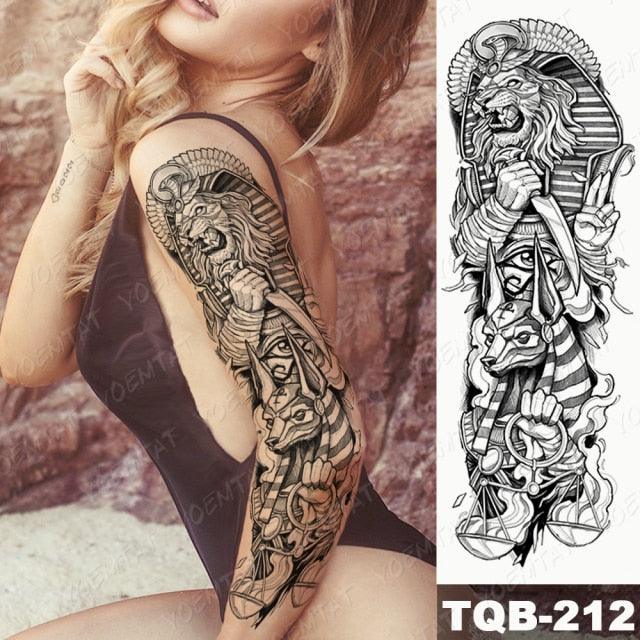 Full Women Man Realistic Waterproof Temporary Tattoo Tiger Stickers Luxury Big Design For Arm Thigh - STEVVEX Beauty - 103, 3D Tattoo, Animal Tattoo, Arm Tattoo, Beauty, Big Tattoo, Black Tattoos, Body Tattoo, Colorful Tattoo, Extra Large Tattoo, Fashion Tattoo, Girls Tattoo, Large Black Tattoo, Large Tattoo, Leg Tattoo, Lion Tattoo, Luxury Tattoo, Men Tattoo, Mens Tattoo, Stylish Tattoo, Tattoo, Waterproof Tattoo, Women Tattoo, Womens Tattoo - Stevvex.com