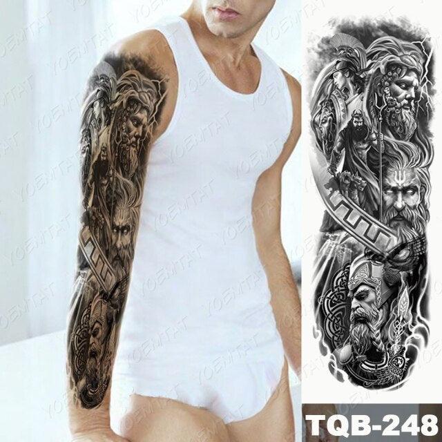 Full Women Man Realistic Waterproof Temporary Tattoo Tiger Stickers Luxury Big Design For Arm Thigh - STEVVEX Beauty - 103, 3D Tattoo, Animal Tattoo, Arm Tattoo, Beauty, Big Tattoo, Black Tattoos, Body Tattoo, Colorful Tattoo, Extra Large Tattoo, Fashion Tattoo, Girls Tattoo, Large Black Tattoo, Large Tattoo, Leg Tattoo, Lion Tattoo, Luxury Tattoo, Men Tattoo, Mens Tattoo, Stylish Tattoo, Tattoo, Waterproof Tattoo, Women Tattoo, Womens Tattoo - Stevvex.com