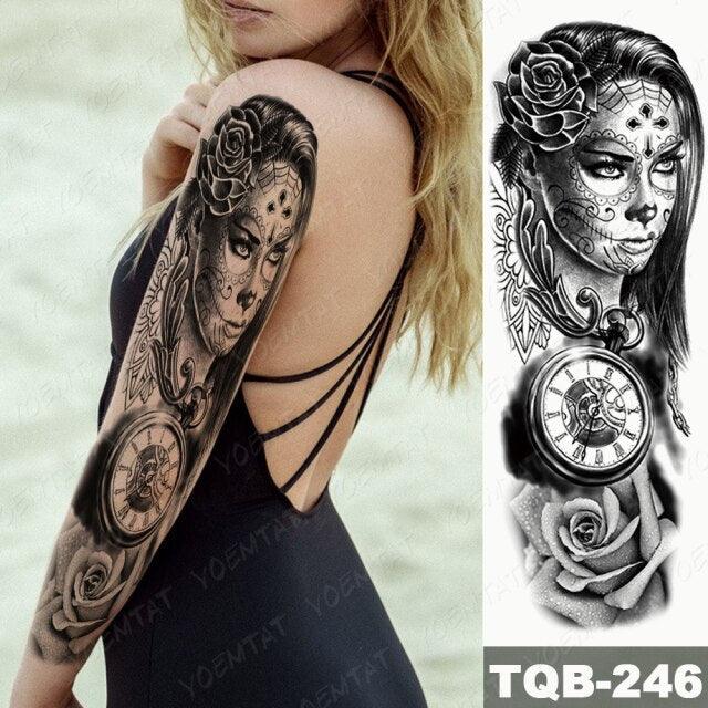 Full Women Man Realistic Waterproof Temporary Tattoo Tiger Stickers Luxury Big Design For Arm Thigh - STEVVEX Beauty - 103, 3D Tattoo, Animal Tattoo, Arm Tattoo, Beauty, Big Tattoo, Black Tattoos, Body Tattoo, Colorful Tattoo, Extra Large Tattoo, Fashion Tattoo, Girls Tattoo, Large Black Tattoo, Large Tattoo, Leg Tattoo, Lion Tattoo, Luxury Tattoo, Men Tattoo, Mens Tattoo, Stylish Tattoo, Tattoo, Waterproof Tattoo, Women Tattoo, Womens Tattoo - Stevvex.com