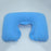 Functional U-Shape Travel Pillow For Airplane Inflatable Neck Pillow Travel Accessories Comfortable Sleep Pillows Inflatable Neck Pillow Inflatable U Shaped Travel Pillow Car Head Neck Rest Air Cushion For Travel Neck Pillow