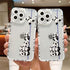 Funny Cute Panda Clear Phone Case For iPhone 14 13 Pro Max 12 11 X XS XR 7 8Plus SE Animal Couple Transparent Soft Panda Pattern Phone Case Stylish Shockproof Protective Cover for Man Women