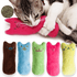 Funny Interactive Pets Chew Bite Supplies for Cat Teeth Grinding Catnip Toys Funny Plush Cat Toy Pet Kitten Chewing Vocal Toy Claws Thumb Bite Cat mint For Cats