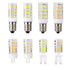 G9 G4 E14 LED Bulb 5W AC220V LED Corn Lamp SMD 2835 51LEDs White / Warm white Replace halogen lamp 1PCS Bulb Dimmable 4W, 40 Watt T4 G9 Halogen Equivalent, 2700K Soft Warm White, 120V No-Flicker, Chandelier Lighting