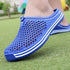 Garden Clog Women Quick Drying Summer Beach Slipper Flat Outdoor Sandals Breathable Mesh Sandals Beach Footwear Anti-Slip Slippers Quick Drying Sandals