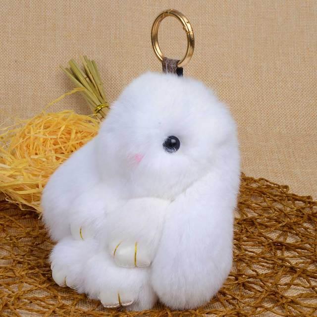 Genuine Bunny Pendant Keychain Real Rex Rabbit Fur Keychain Fluffy Toy Doll Bag Car Charm Key Ring Jewelry For Women - ALLURELATION - 551, Best Selling Keychains, Bunny Keychain, Bunny Pendant Keychain, Fluffy Keychain, Fluffy Keyring, Fluffy Toy Doll Keychain, Fur Keychain, gift, gifts, Gifts for Men, Key chains, key rings, keychain, Keychain For Boy, keychainsforsale, Rabbit Fur Key Chain, Rabbit Fur Keychain, Real Rex Rabbit Fur Keychain, Real Rex Rabbit Keychain - Stevvex.com