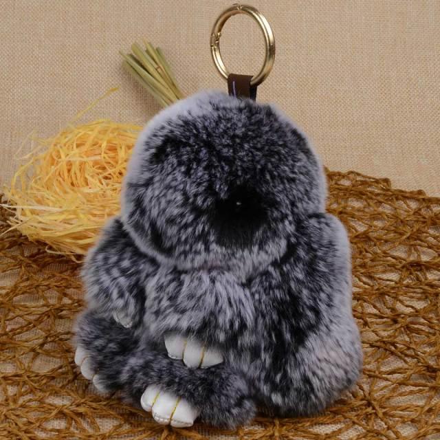 Genuine Bunny Pendant Keychain Real Rex Rabbit Fur Keychain Fluffy Toy Doll Bag Car Charm Key Ring Jewelry For Women - ALLURELATION - 551, Best Selling Keychains, Bunny Keychain, Bunny Pendant Keychain, Fluffy Keychain, Fluffy Keyring, Fluffy Toy Doll Keychain, Fur Keychain, gift, gifts, Gifts for Men, Key chains, key rings, keychain, Keychain For Boy, keychainsforsale, Rabbit Fur Key Chain, Rabbit Fur Keychain, Real Rex Rabbit Fur Keychain, Real Rex Rabbit Keychain - Stevvex.com