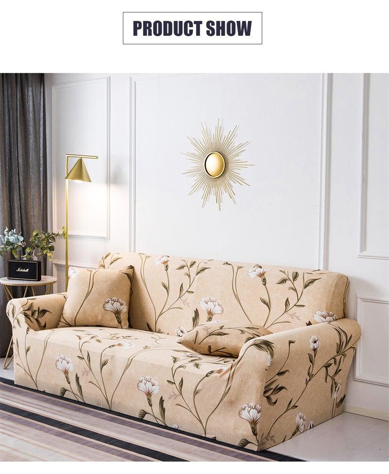 Geometric Sofa Covers Stretch Plaid Sofa Slipcovers for Living Room Elastic Sofa Cover Couch Armchair Cover Towel 1 2 3 4 Seater Slipcover For Sofas Loveseat Armchair Living Room Universal Furniture