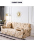 Geometric Sofa Covers Stretch Plaid Sofa Slipcovers for Living Room Elastic Sofa Cover Couch Armchair Cover Towel 1 2 3 4 Seater Slipcover For Sofas Loveseat Armchair Living Room Universal Furniture