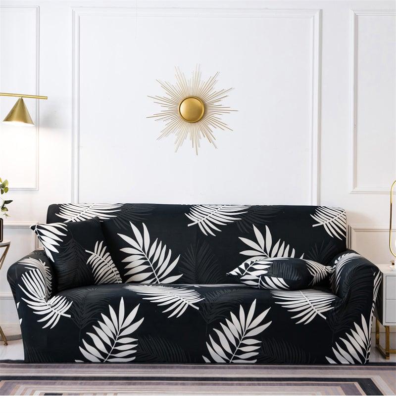 Geometric Sofa Covers Stretch Plaid Sofa Slipcovers for Living Room Elastic Sofa Cover Couch Armchair Cover Towel 1 2 3 4 Seater Slipcover For Sofas Loveseat Armchair Living Room Universal Furniture