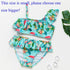 Girls Swimsuit High quality Girls swimwear Two pieces Kids Bikini Set Swimming Suit For Children Girls Swimsuit Flounce Bikini Set 2 Piece Swimwear Watermelon Ruffle Bathing Suits