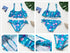 Girls Swimsuit High quality Girls swimwear Two pieces Kids Bikini Set Swimming Suit For Children Girls Swimsuit Flounce Bikini Set 2 Piece Swimwear Watermelon Ruffle Bathing Suits