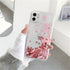 Glitter Love Heart Case For iPhone 13 12 11 Pro Max XS Max XR 7 8 Plus SE Clear Dynamic Case Soft Flowing Glitter Luxury Pretty Bumper Heavy Duty Cute Love Heart Shockproof Case