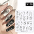 Gold Silver White Snowflakes 3D Nail Stickers Iridescent Self Adhesive Transfer Decals Manicures Art Decoration Slider  Nails Decals Sticker Hot Sexy Girl Tip Back Glue Decal Cool Lollipop Self Adhesive Acrylic Tips Tool Decoration