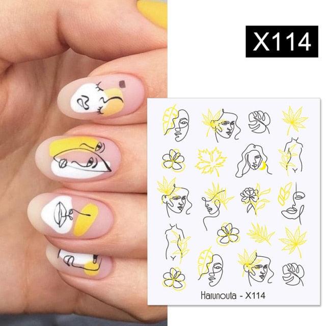 Gold Silver White Snowflakes 3D Nail Stickers Iridescent Self Adhesive Transfer Decals Manicures Art Decoration Slider  Nails Decals Sticker Hot Sexy Girl Tip Back Glue Decal Cool Lollipop Self Adhesive Acrylic Tips Tool Decoration