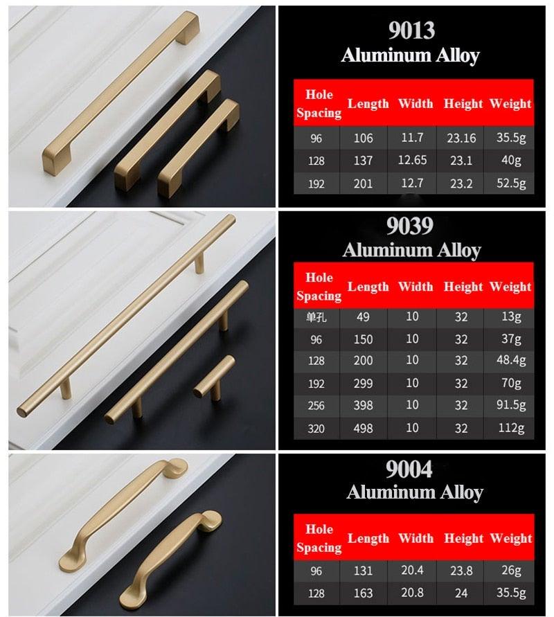 Golden Simple Fashion Aluminum Alloy Furniture Handles Bookcase Handles Wine Cabinet Handles Door Knob Handles For Cabinet Cabinet Knobs Cupboard Drawers Cabinet Dresser Bookcase Wardrobe 2.2CM