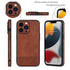 Gorgeous Luxury Genuine Leather Phone Case For iphone 13 Pro Max 12 11 14Pro Max XR XS MAX 7Plus Shockproof Cover Full Protective  Slim Leather Luxury PU Flexible Bumper Non-Slip Grip Shockproof Full Body Protective Cover Men Women Phone Cases