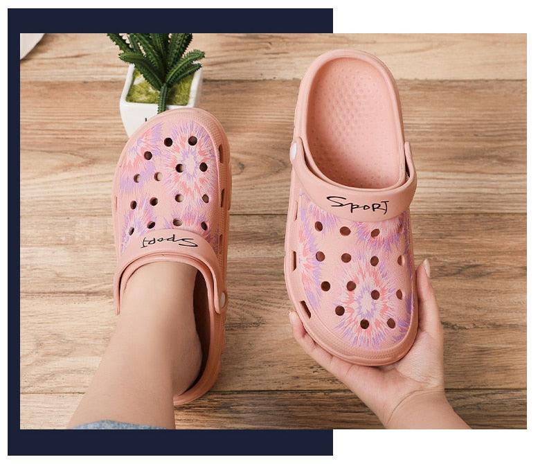 Gray Cute Summer Sandals Women Beach Sandals Non Slip Comfortable Lightweight Outdoor Sandals Woman Light Weight Quick Drying Slip-On Garden Clog Shoes Rubber Slipper