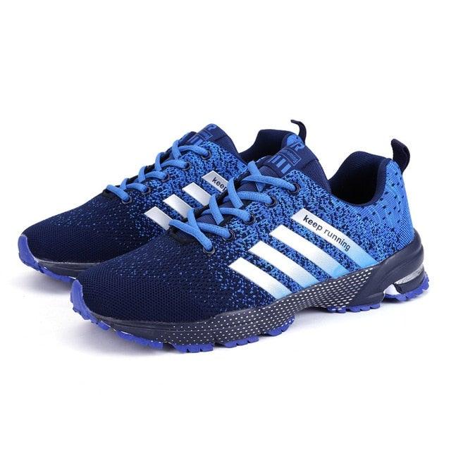 Green Breathable Mens Running Sneakers Outdoor Marathon Lightweight Running Mens Sport Shoes Athletic Footwear Breathable Comfortable Athletic Sport Sneakers