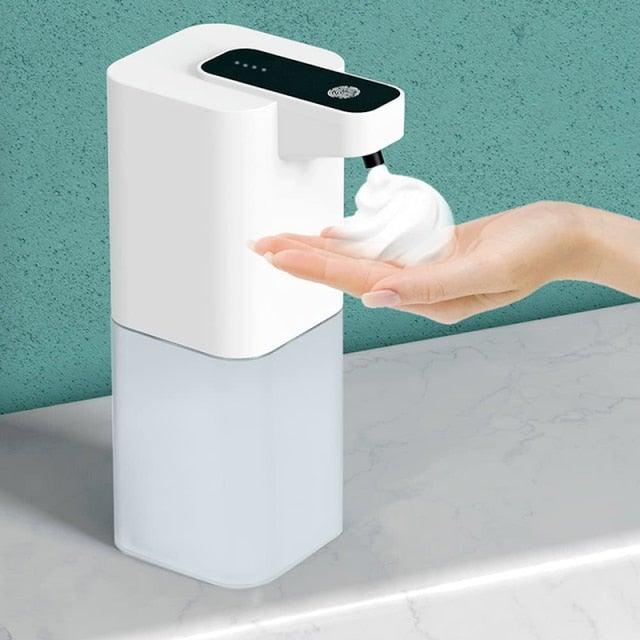 Hand Foam Liquid Soap Dispenser Automatic Soap Dispensers For Bathroom Touchless Dish Soap Dispenser Electric Hand Free Automatic Foaming Hand Soap Dispenser Touchless Soap Dispenser USB Rechargeable Automatic Soap Dispenser For Bathroom Kitchen